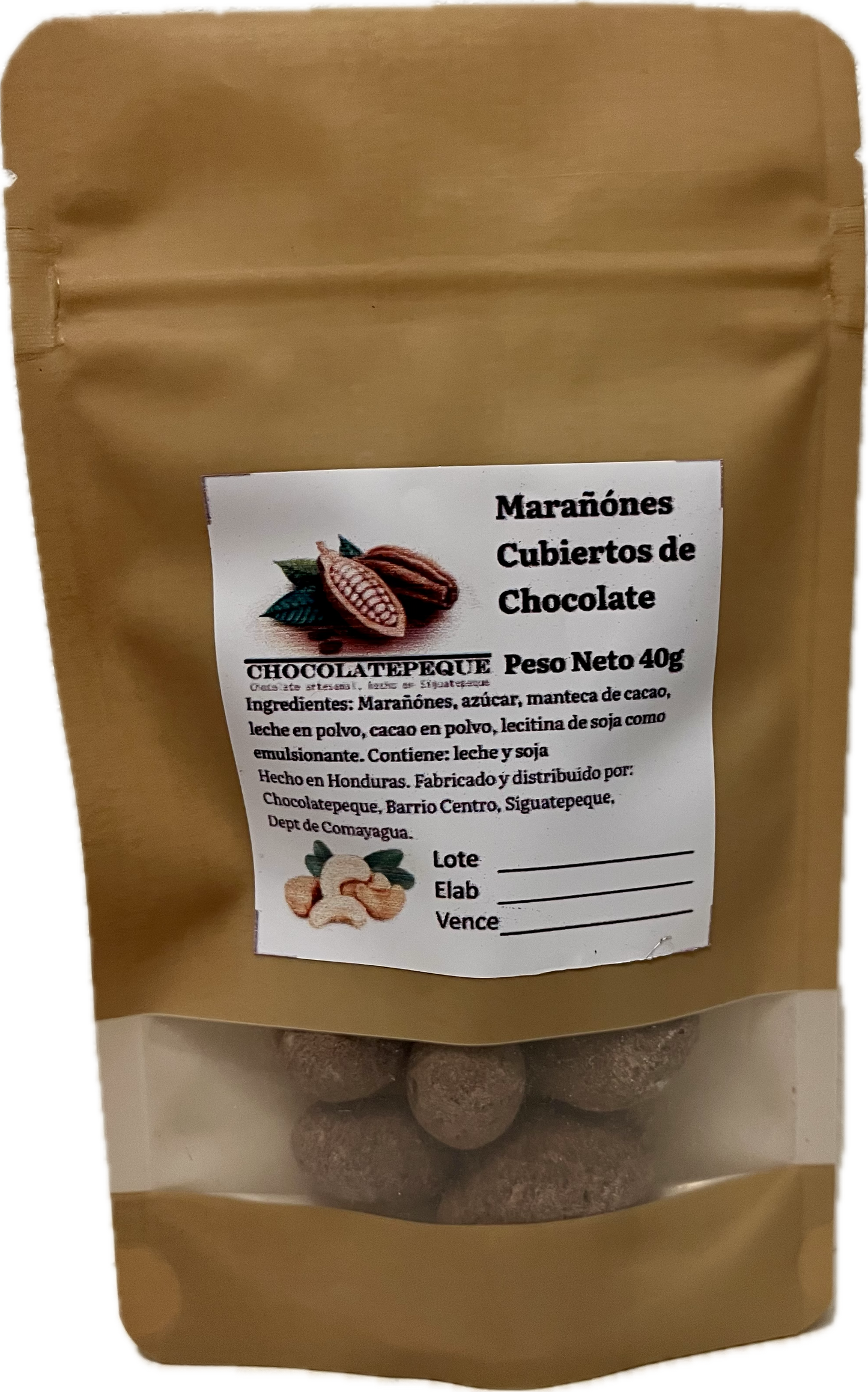 Milk Chocolate-covered Cashews (1.4oz)
