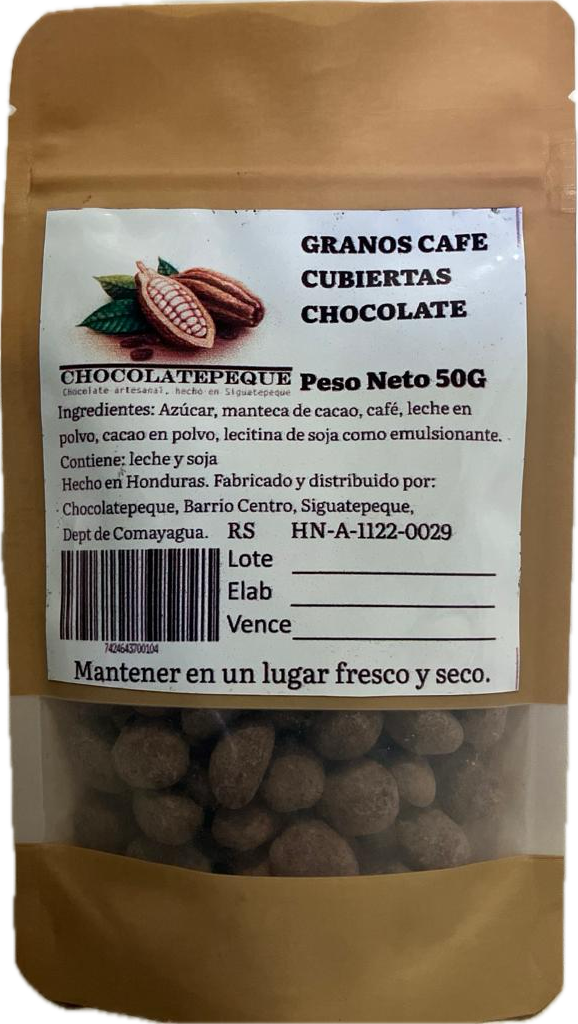 Milk Chocolate covered Coffee Beans (1.75oz)