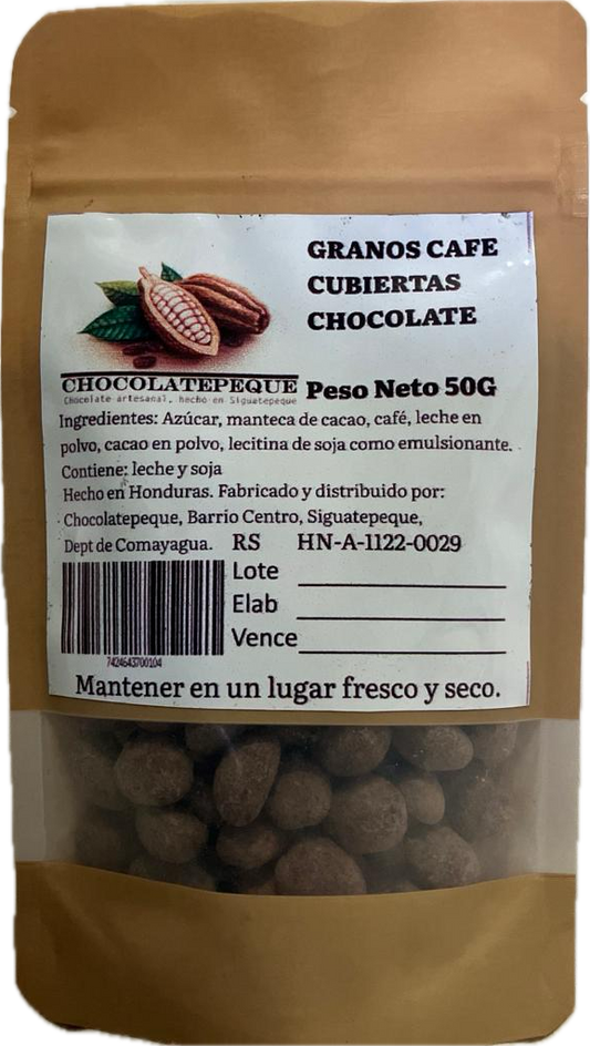 Milk Chocolate covered Coffee Beans (1.75oz)