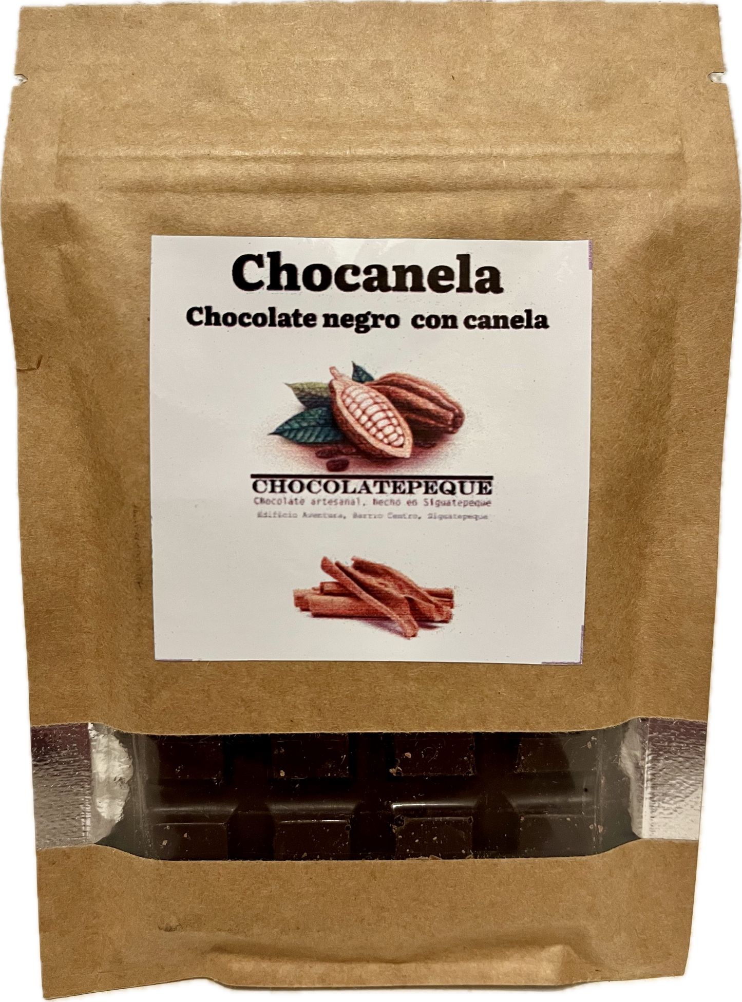 Dark Chocolate with Cinnamon (1.5oz)