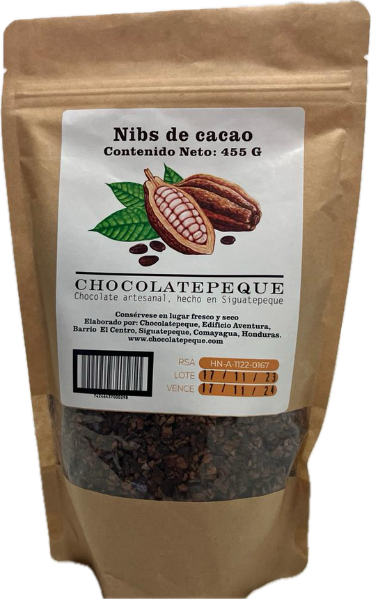 Natural Cacao Nibs (1lb)