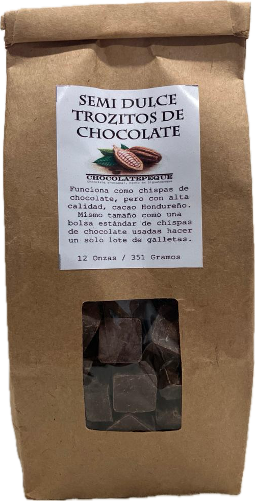 Semi Sweet 60% Chocolate Chunks (12oz)
